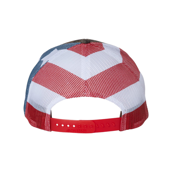 Richardson® Printed Mesh Structured Trucker Cap