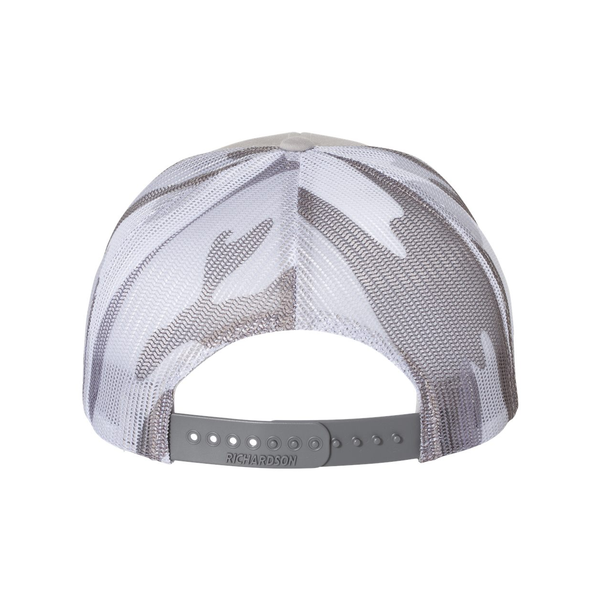 Richardson® Printed Mesh Structured Trucker Cap