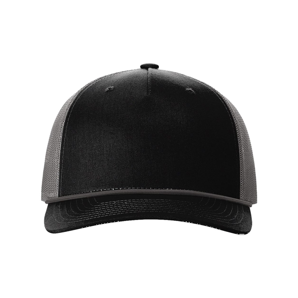 Richardson® Five-Panel Structured Trucker w/ Rope Cap