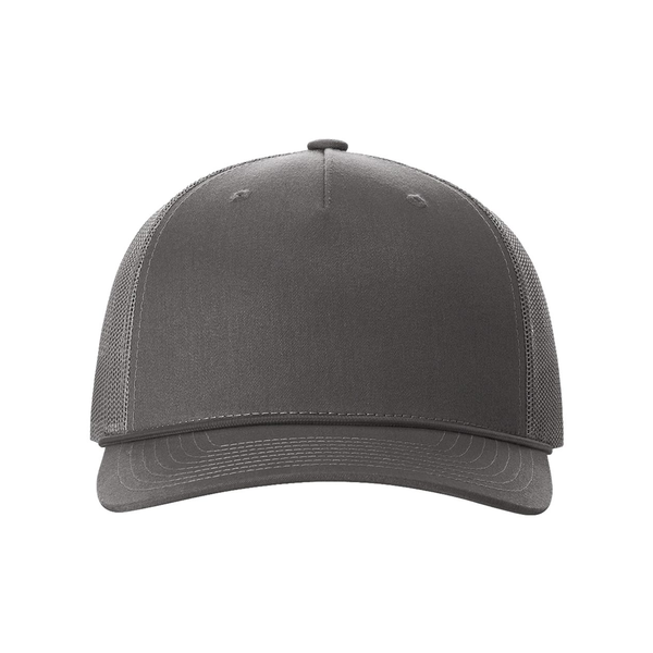 Richardson® Five-Panel Structured Trucker w/ Rope Cap