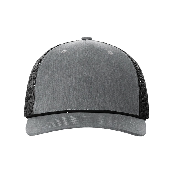 Richardson® Five-Panel Structured Trucker w/ Rope Cap