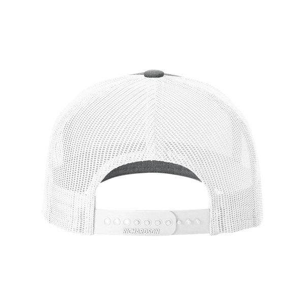 Richardson® Five-Panel Structured Trucker w/ Rope Cap