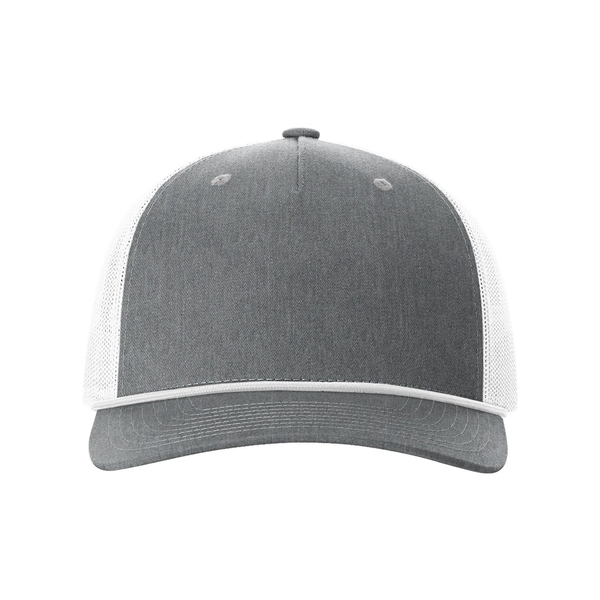 Richardson® Five-Panel Structured Trucker w/ Rope Cap