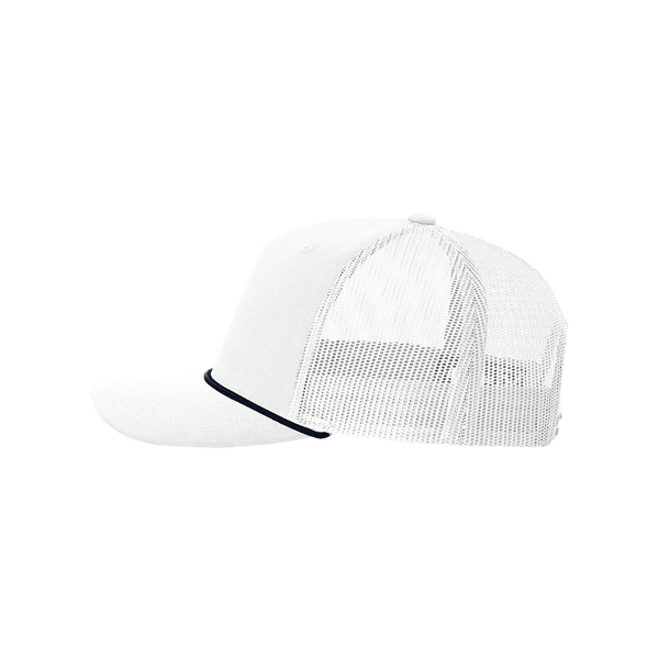Richardson® Five-Panel Structured Trucker w/ Rope Cap