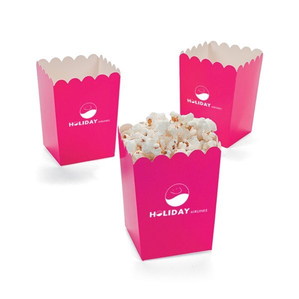 Mini Paper Popcorn Bucket, 2"