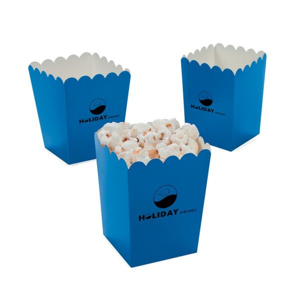 Mini Paper Popcorn Bucket, 2"