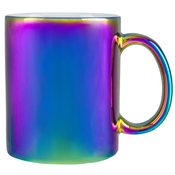 Prism11 Iridescent Mug White Inner, 11 oz.