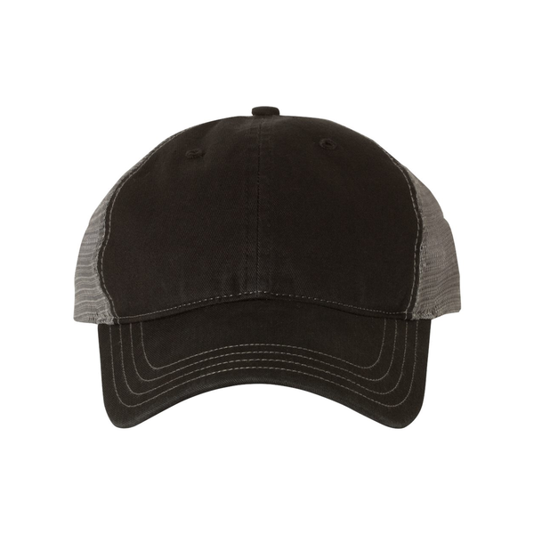 Richardson® Garment-Washed Six-Panel Trucker Cap