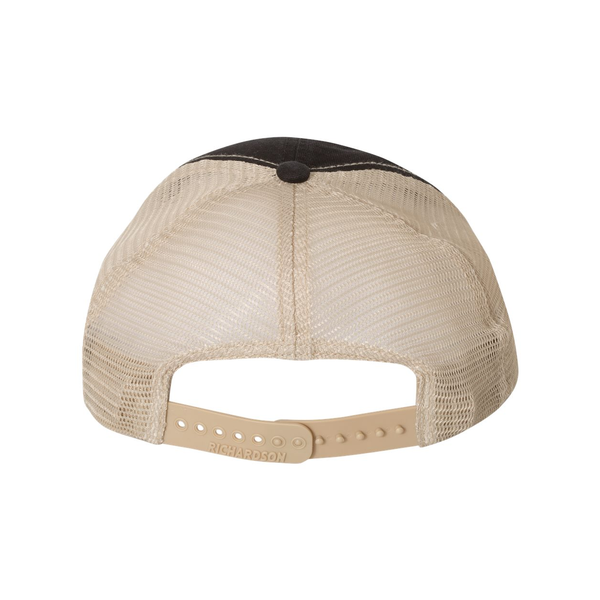 Richardson® Garment-Washed Six-Panel Trucker Cap