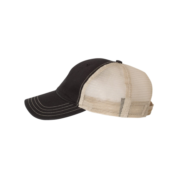 Richardson® Garment-Washed Six-Panel Trucker Cap