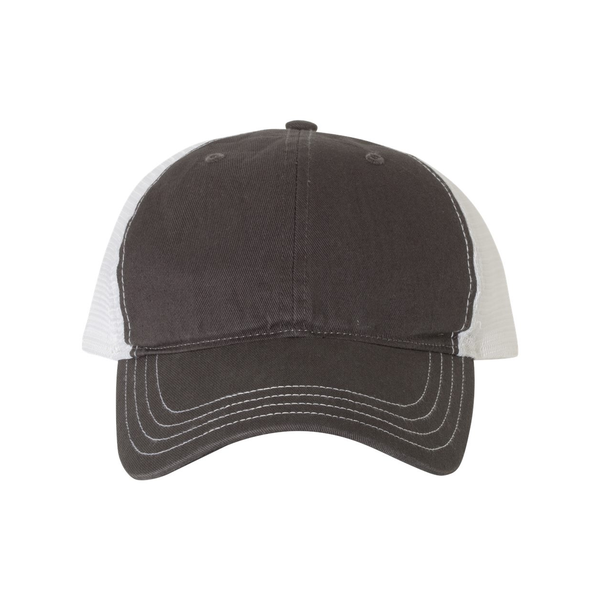 Richardson® Garment-Washed Six-Panel Trucker Cap