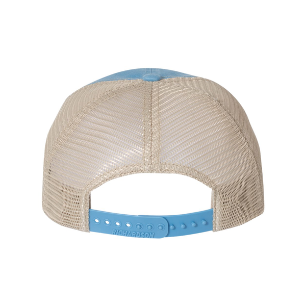 Richardson® Garment-Washed Six-Panel Trucker Cap