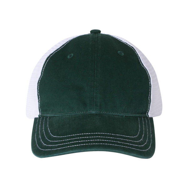 Richardson® Garment-Washed Six-Panel Trucker Cap
