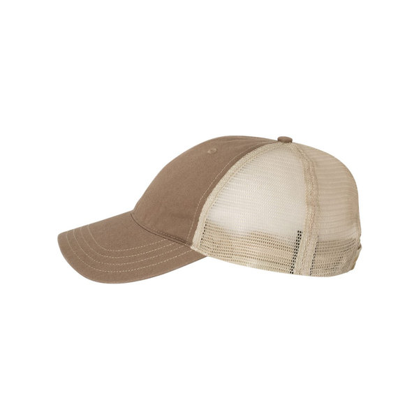 Richardson® Garment-Washed Six-Panel Trucker Cap
