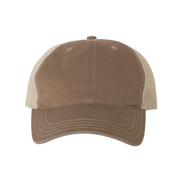 Richardson® Garment-Washed Six-Panel Trucker Cap