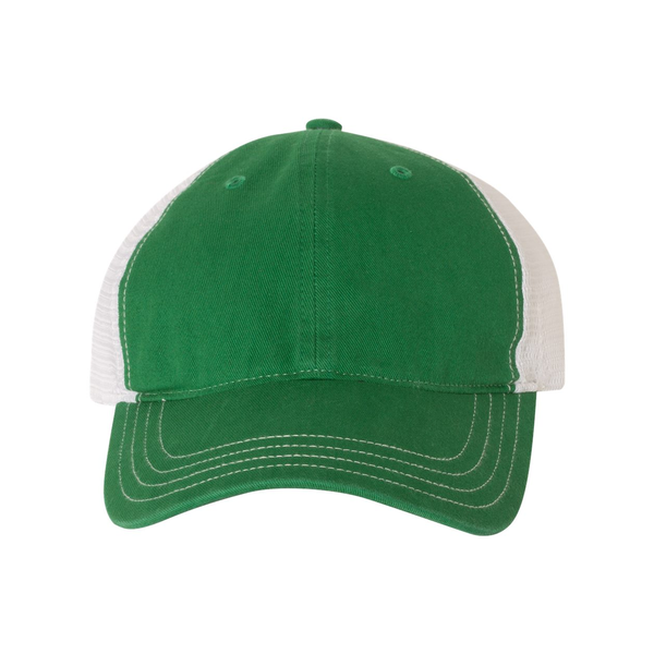 Richardson® Garment-Washed Six-Panel Trucker Cap