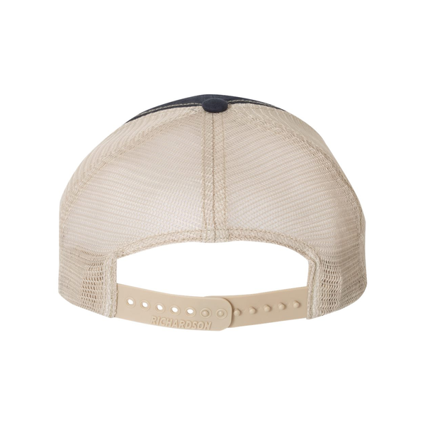Richardson® Garment-Washed Six-Panel Trucker Cap