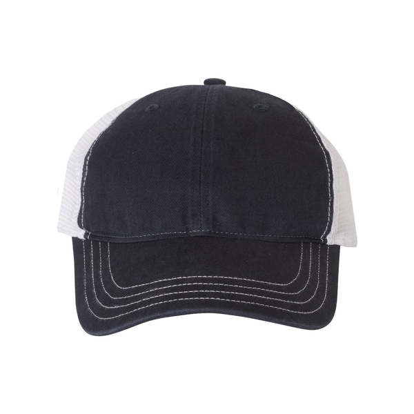 Richardson® Garment-Washed Six-Panel Trucker Cap