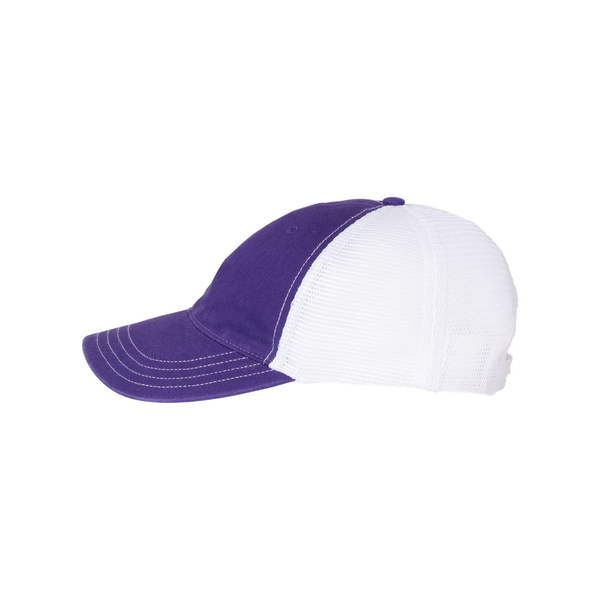 Richardson® Garment-Washed Six-Panel Trucker Cap