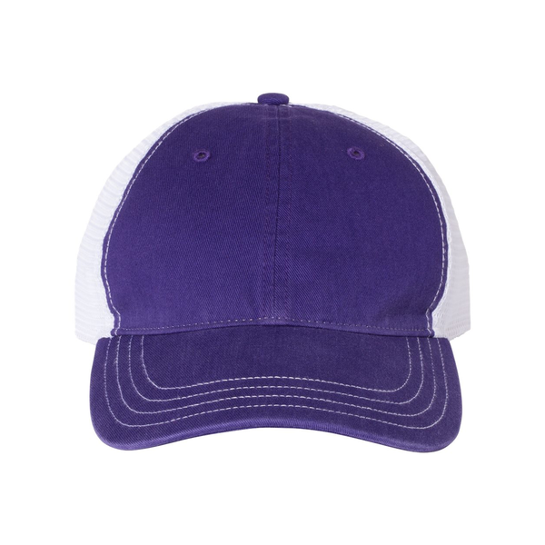 Richardson® Garment-Washed Six-Panel Trucker Cap