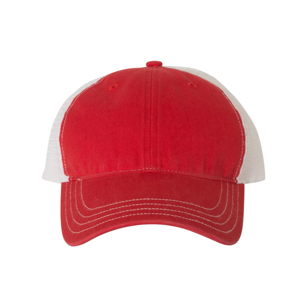 Richardson® Garment-Washed Six-Panel Trucker Cap