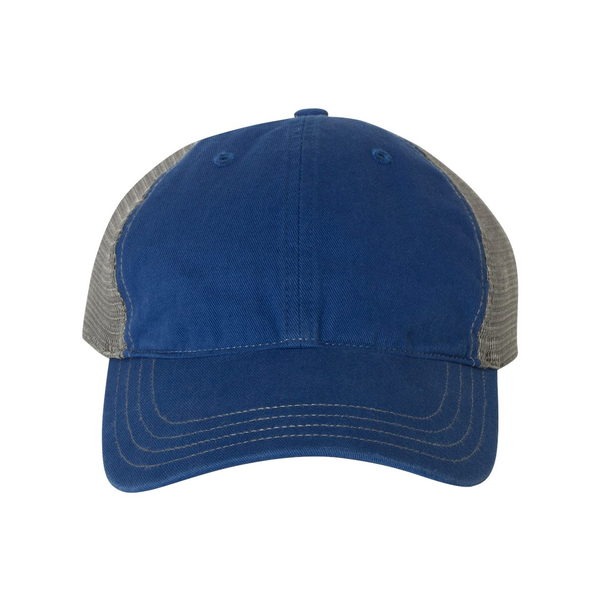Richardson® Garment-Washed Six-Panel Trucker Cap