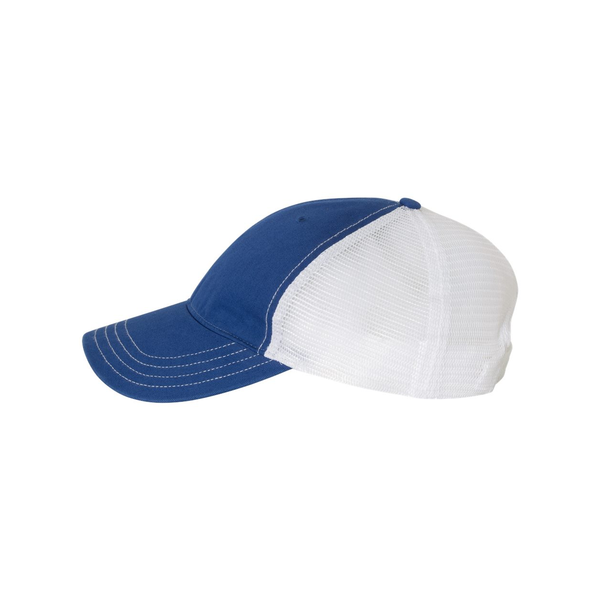 Richardson® Garment-Washed Six-Panel Trucker Cap