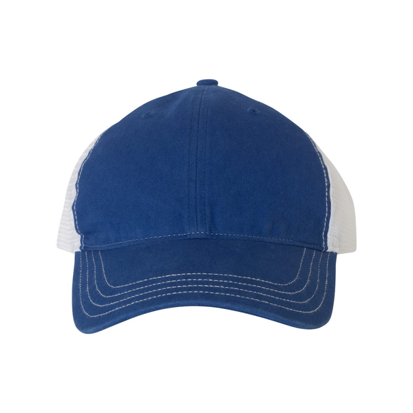Richardson® Garment-Washed Six-Panel Trucker Cap