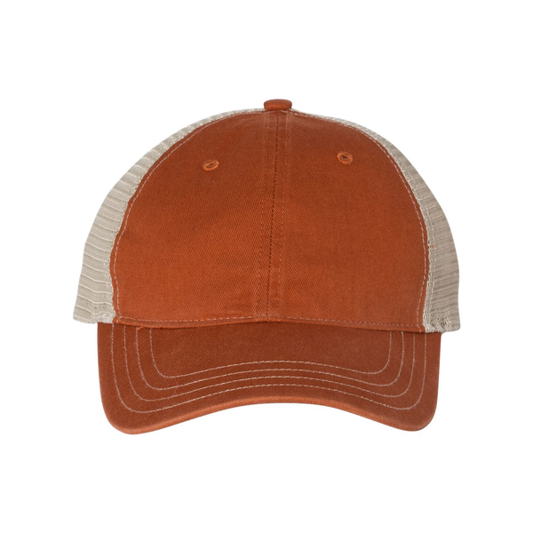 Richardson® Garment-Washed Six-Panel Trucker Cap