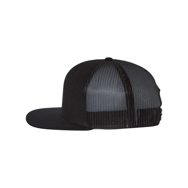 Richardson® Wool Blend Flat Bill Trucker Cap