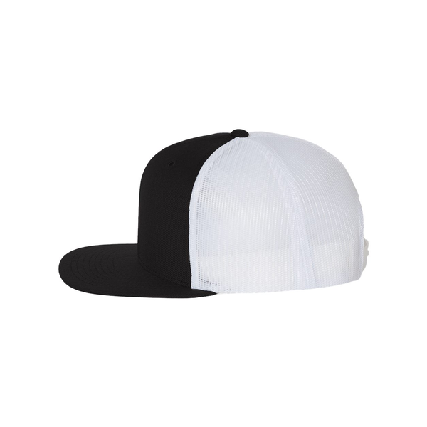 Richardson® Wool Blend Flat Bill Trucker Cap