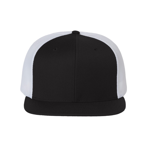 Richardson® Wool Blend Flat Bill Trucker Cap