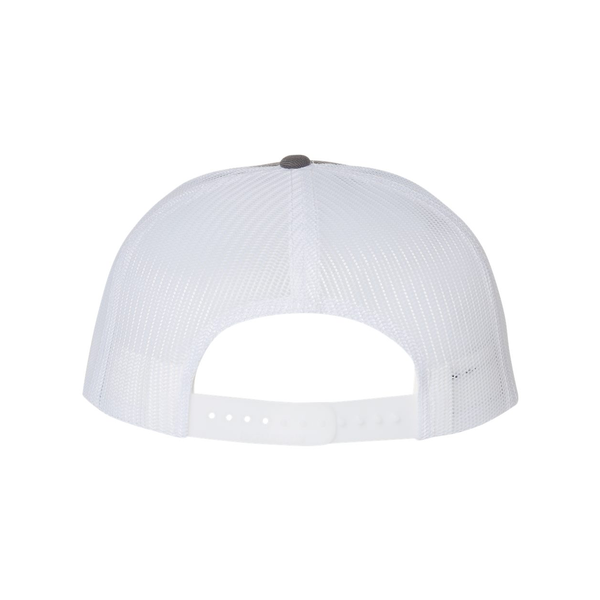 Richardson® Wool Blend Flat Bill Trucker Cap