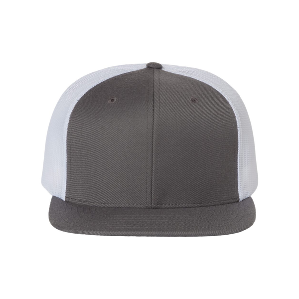 Richardson® Wool Blend Flat Bill Trucker Cap