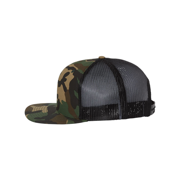 Richardson® Wool Blend Flat Bill Trucker Cap