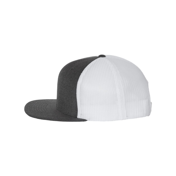 Richardson® Wool Blend Flat Bill Trucker Cap