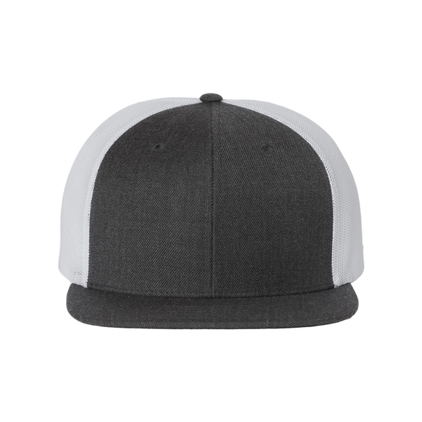 Richardson® Wool Blend Flat Bill Trucker Cap