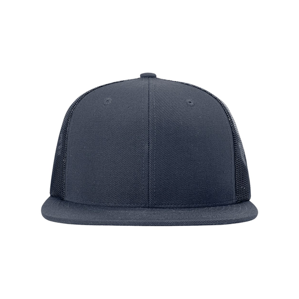 Richardson® Wool Blend Flat Bill Trucker Cap