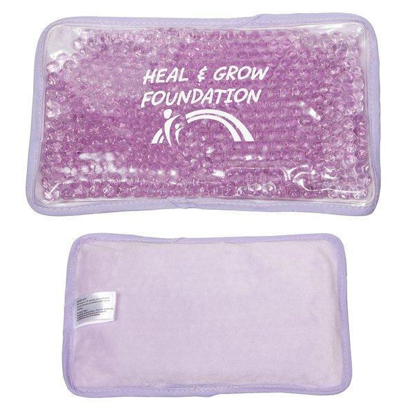 Plush Aqua Pearls™ Rectangle Deluxe Hot & Cold Pack