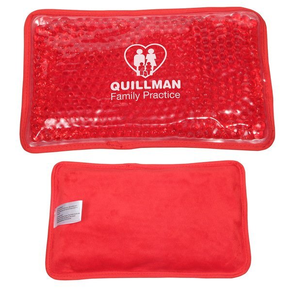 Plush Aqua Pearls™ Rectangle Deluxe Hot & Cold Pack