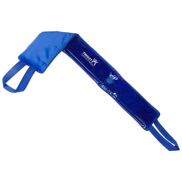 Plush Aqua Pearls Deluxe Hot & Cold Wrap