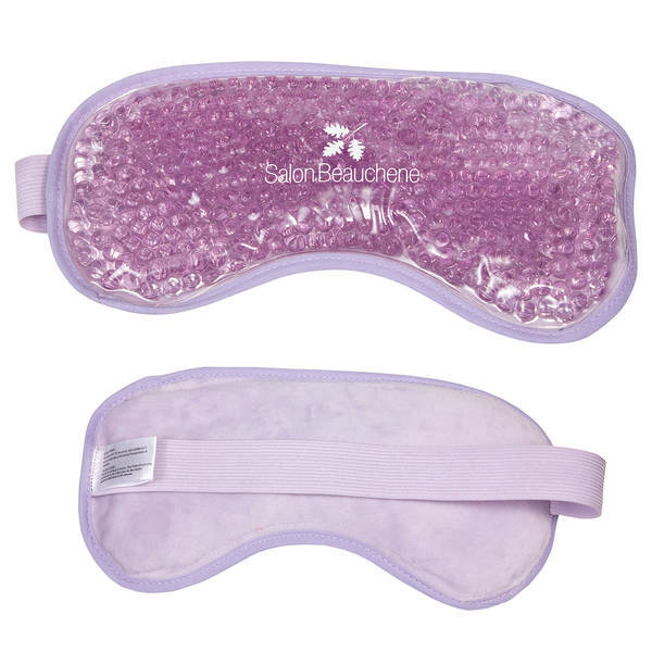 Plush Aqua Pearls Rectangle Deluxe Hot & Cold Eye Pack | Promotions Now