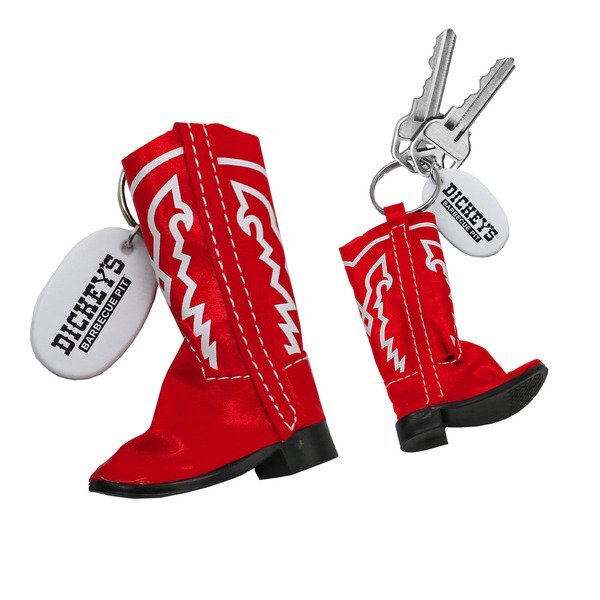 Cowboy Boot Keychain