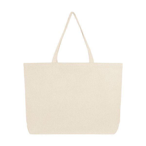AWARE™ Recycled Cotton/Poly Shopper Tote Bag