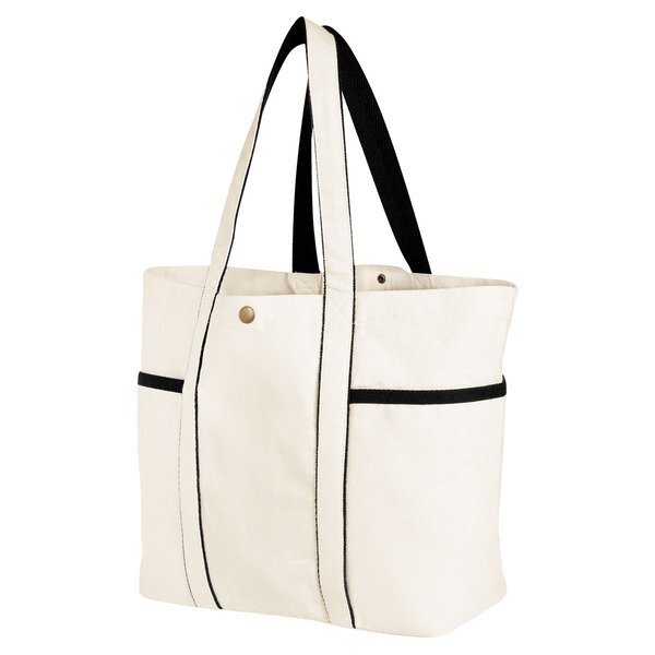 AWARE™ Recycled Cotton Canvas/Poly Tote Bag