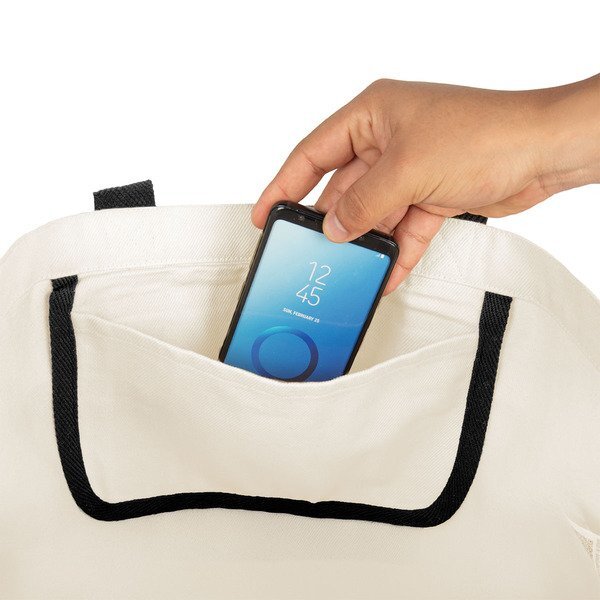 AWARE™ Recycled Cotton Canvas/Poly Tote Bag