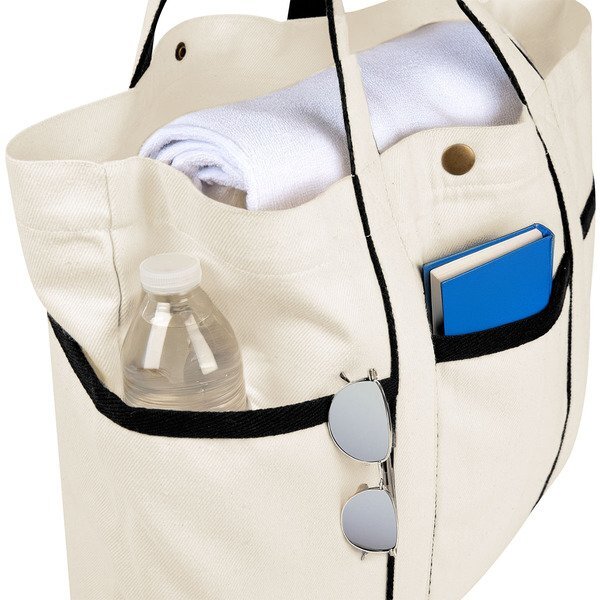 AWARE™ Recycled Cotton Canvas/Poly Tote Bag