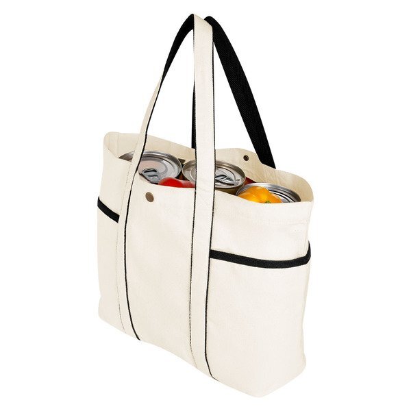 AWARE™ Recycled Cotton Canvas/Poly Tote Bag