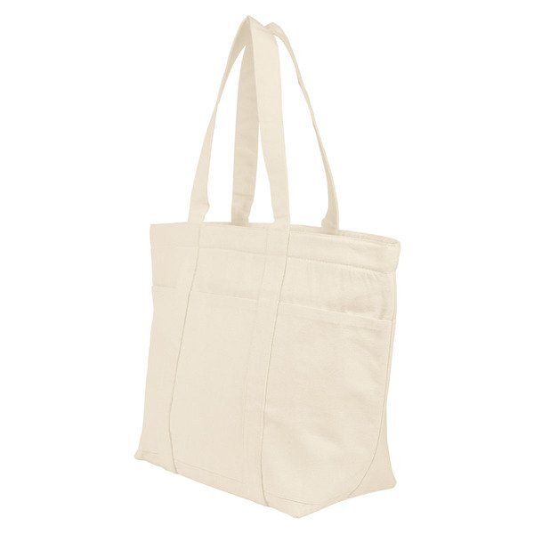 AWARE™ 20 Can Recycled Cotton/Poly Cooler Tote Bag
