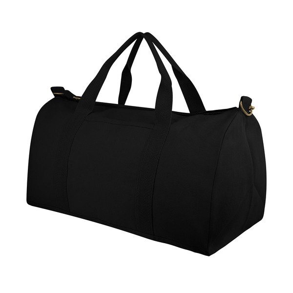 AWARE™ Recycled Cotton/Poly Flat Bottom 21" Duffel Bag